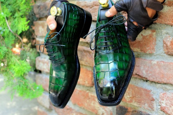 Model 2.1 Croc Ocean green 3
