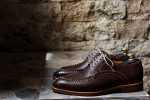 Derby Split Toe Tobacco Brown