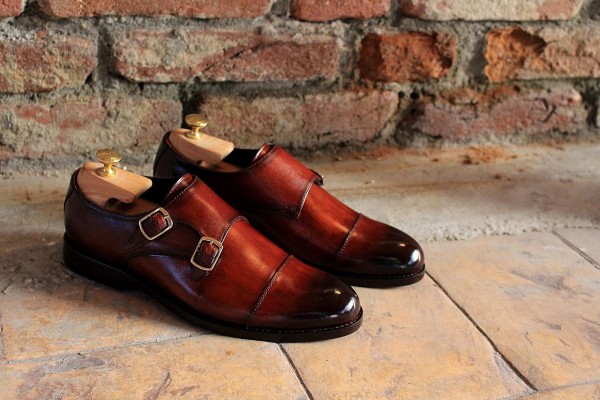Monk 2 Strap Brown