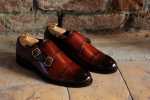 Monk 2 Strap Brown