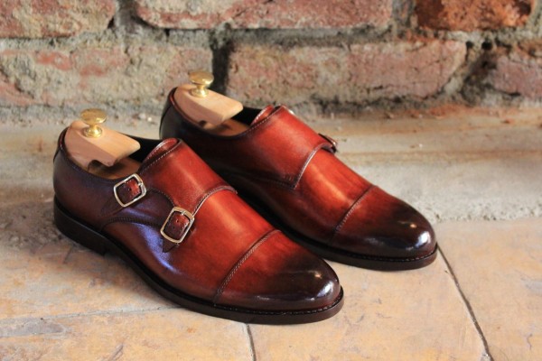 Monk 2 Strap Brown