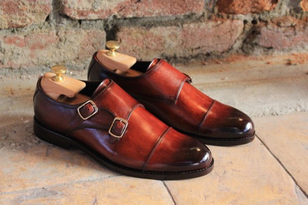 Monk 2 Strap Brown