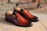 Monk 2 Strap Brown